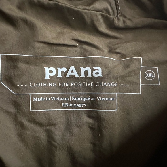 Prana Timber Trail Men’s Vest in Peat Colorblock Size XXL Down Vest Lightweight - Picture 4 of 9